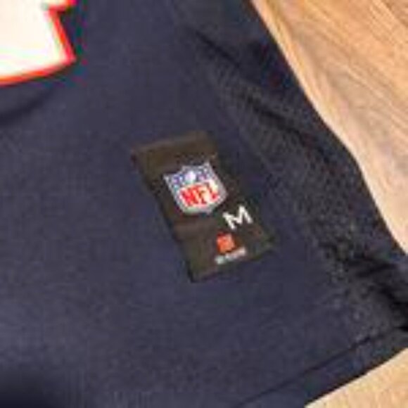 NFL New England Patriots Darrelle Revis 24 Jersey Navy Blue Kids M (Fits Women’s - Picture 4 of 6